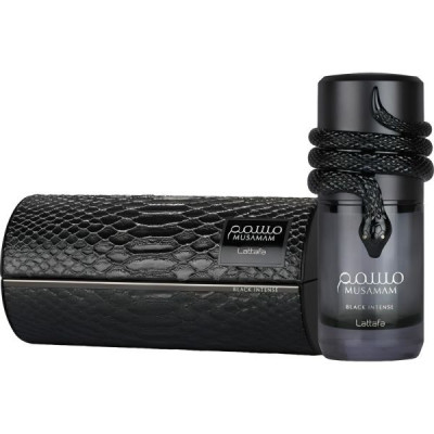 PERFUME LATTAFA MUSAMAM BLACK INTENSE EDP 100ML - UNISSEX