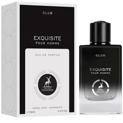 PERFUME MAISON ALHAMBRA CLUB EXQUISITE POUR HOMME EDP MSC 100ML