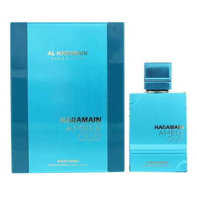 PERFUME AL HARAMAIN AMBER OUD AQUA DUBAIEUA DE PARFUM UNISSEX 100ML