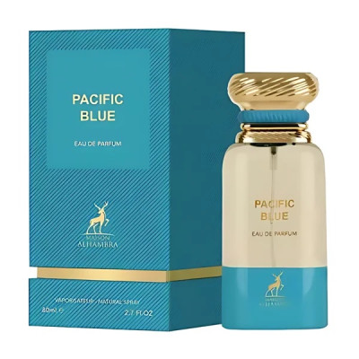 PERFUME MAISON ALHAMBRA PACIFIC BLUE EAU DE ESSENCE UNISSEX 80ML