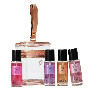 VICTORI SECRET KIT SPLASH 4X75ML NECESSAIRE