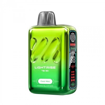 VAP POD DESCARTAVEL LIGHTRISE TB 18K 18000 PUFFS - COOL MINT