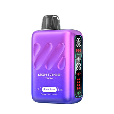 VAP POD DESCARTAVEL LIGHTRISE TB 18K 18000 PUFFS - GRAPE BURST