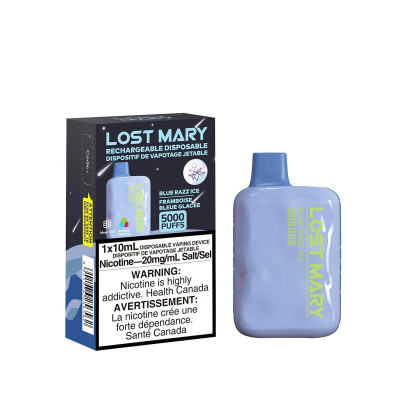 LOST MARY 5K OS BLUE RAZZ ICE