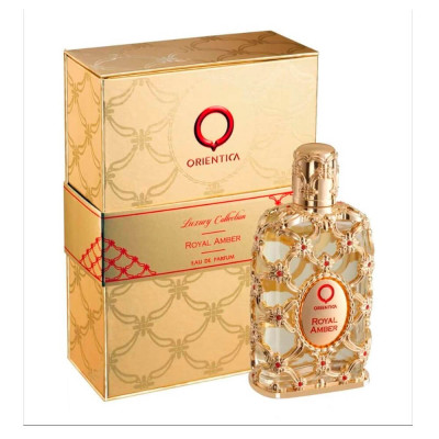 PERFUME ORIENTICA ROYAL AMBER EAU DE PARFUM UNISSEX (GOLD) 80ML