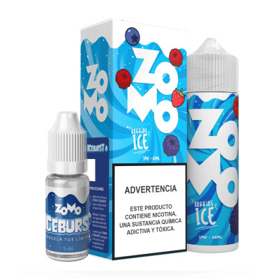 ZOMO 60ML 3MG BERIES ICE NEW