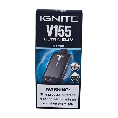 IGNITE V155 ULTRA SLIM MATTE BLACK ICY MINT