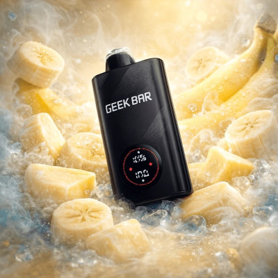 VAPER DESCARTAVEL GEEKBAR Z35 BANANA TAFFY FREEZE