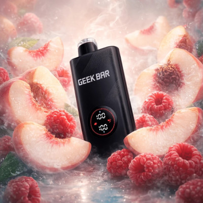 VAPER DESCARTAVEL GEEKBAR Z35 WHITE PEACH RASPBERRY