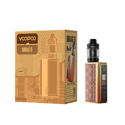 VOOPOO DRAG 5 KIT SUNEET ORANGE