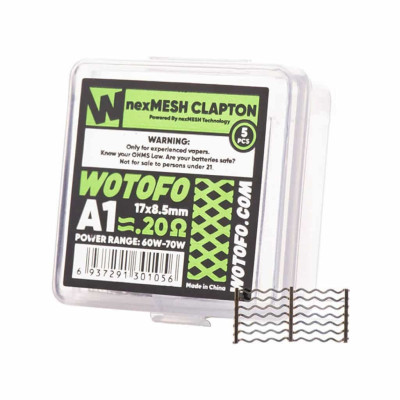WOTOFO COIL NEXMESH CLAPTON A1 0.20