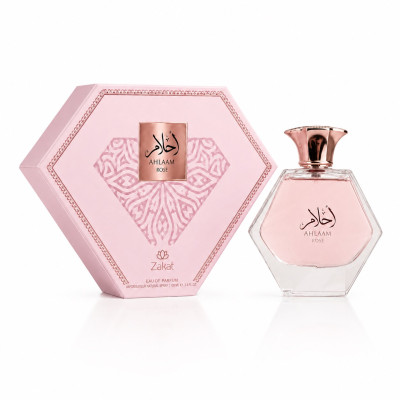 PERFUME ZAKAT AHLAM ROSE EDP 100ML