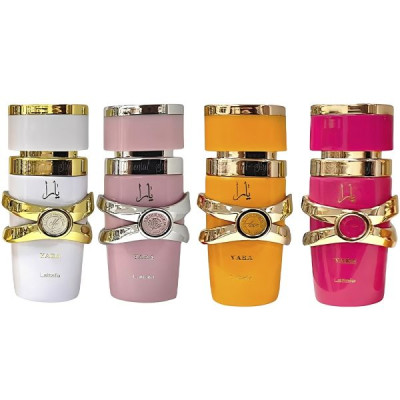 KIT DE PERFUME LATTAFA YARA COLLECTION EDP 4X5ML - FEMININO