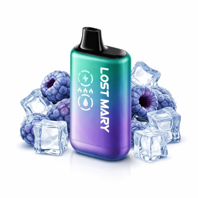 LOST MARY DURA 35K BLUE RAZZ ICE