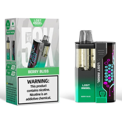VAPER DESCARTAVEL LOST ANGEL MATE KIT 50K BERRY BLISS