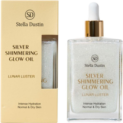 STELLA DUSTIN OLEO SILVER SHIMMERING OIL LUNAR LUSTER 100ML
