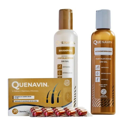 ETICOS QUENAVIN KIT SHAMPO/COND/CAPS