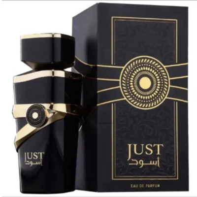 PERFUME FRAGRANCE WORLD JUST ASWAD (BLACK) EDP 100ML