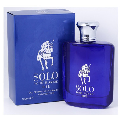 PERFUME FRAGRANCE WORLD SOLO BLUE EDP 100ML