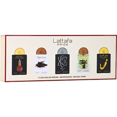 KIT PERFUMES LATTAFA PRIDE BOX 02 UNISSEX 5PCS 20ML
