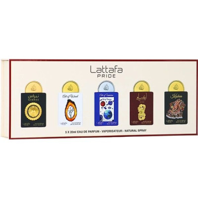 KIT PERFUMES LATTAFA PRIDE BOX 03 UNISSEX 5PCS 20ML