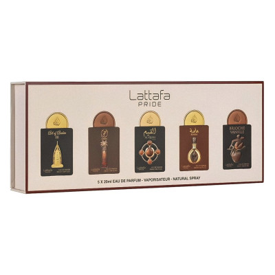 KIT PERFUMES LATTAFA PRIDE BOX 04 UNISSEX 5PCS 20ML