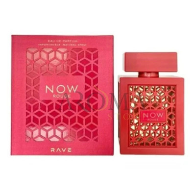 PERFUME LATTAFA RAVE NOW ROUGE EAU DE PARFUM UNISSEX 100ML