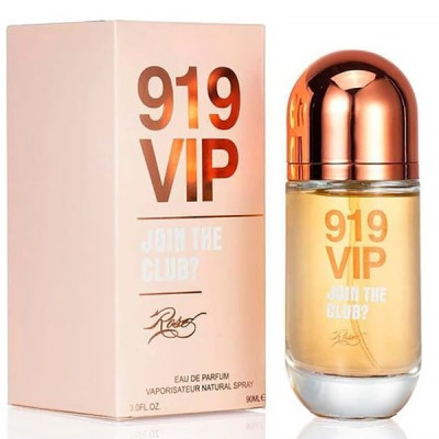 PERFUME LOVALI 919 VIP ROSE EAU DE PARFUM FEMININO 85ML