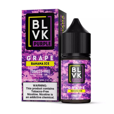 BLVK SALT PURPLE GRAPE BANANA ICE 50MG