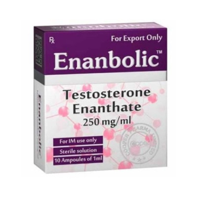 COOPER- PHARMA ENANBOLIC TESTO ENANTATO 250MG 10 AMPOLLAS