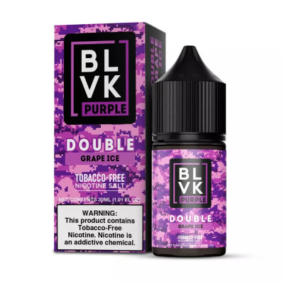 BLVK SALT DOUBLE GRAPE ICE 30ML 35MG