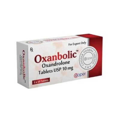 COOPER- PHARMA OXANBOLIC 5X10 TABLETS