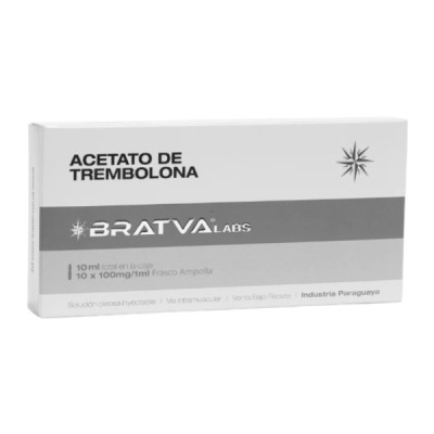 BRATVA TREMBO ACETATO X 100MG. X 10ML.