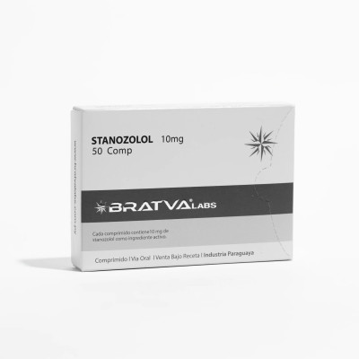 BRATVA STANOZOLOL X 10MG X 50COMP