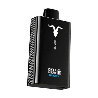 VAPER DESCART聽VEL IGNITE V120 PRO BLACK BLUE ICY MINT 12000 PUFFS